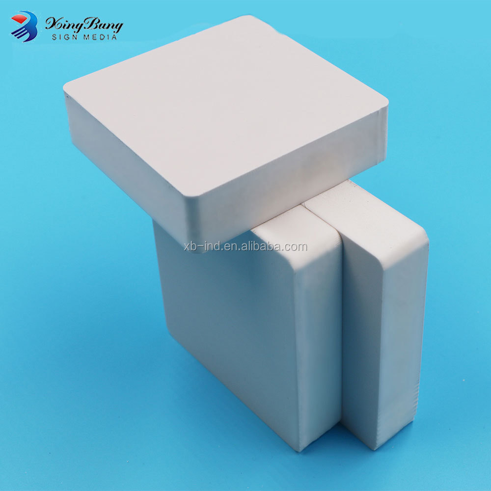 White High Density 4x8 Solid PVC Foam Board / PVC Plastic Blocks For Printing