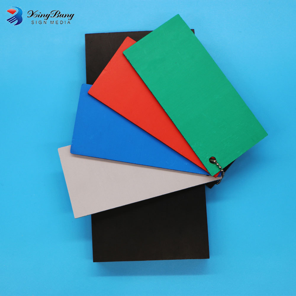 black matt 4x8 pvc board/pvc foam sheets