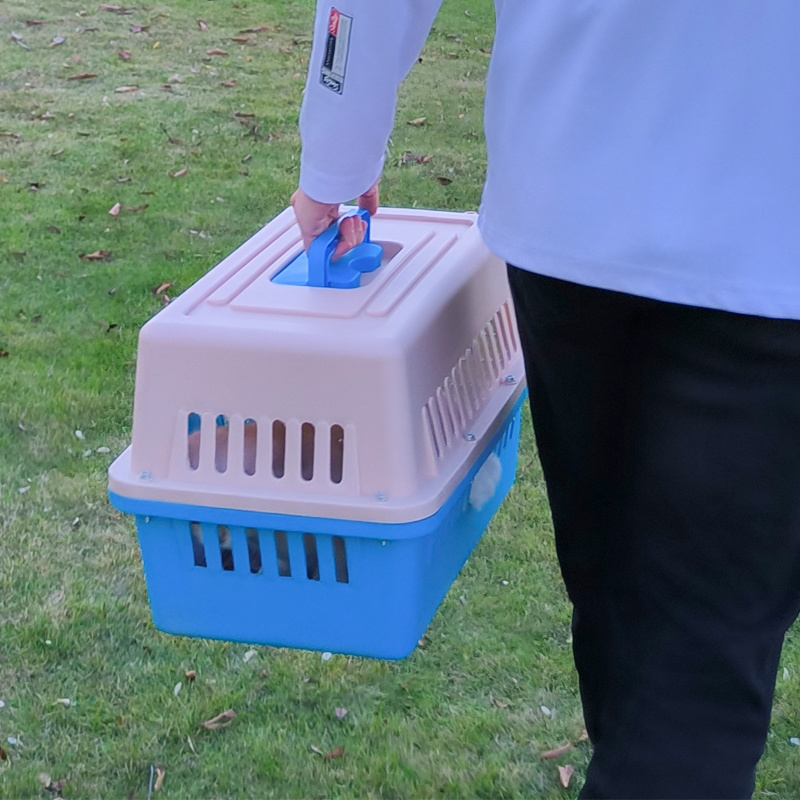 Pet Transport Box  pet going out Portable Cat cage pet Space carrier dog carrier Car dog carrier box