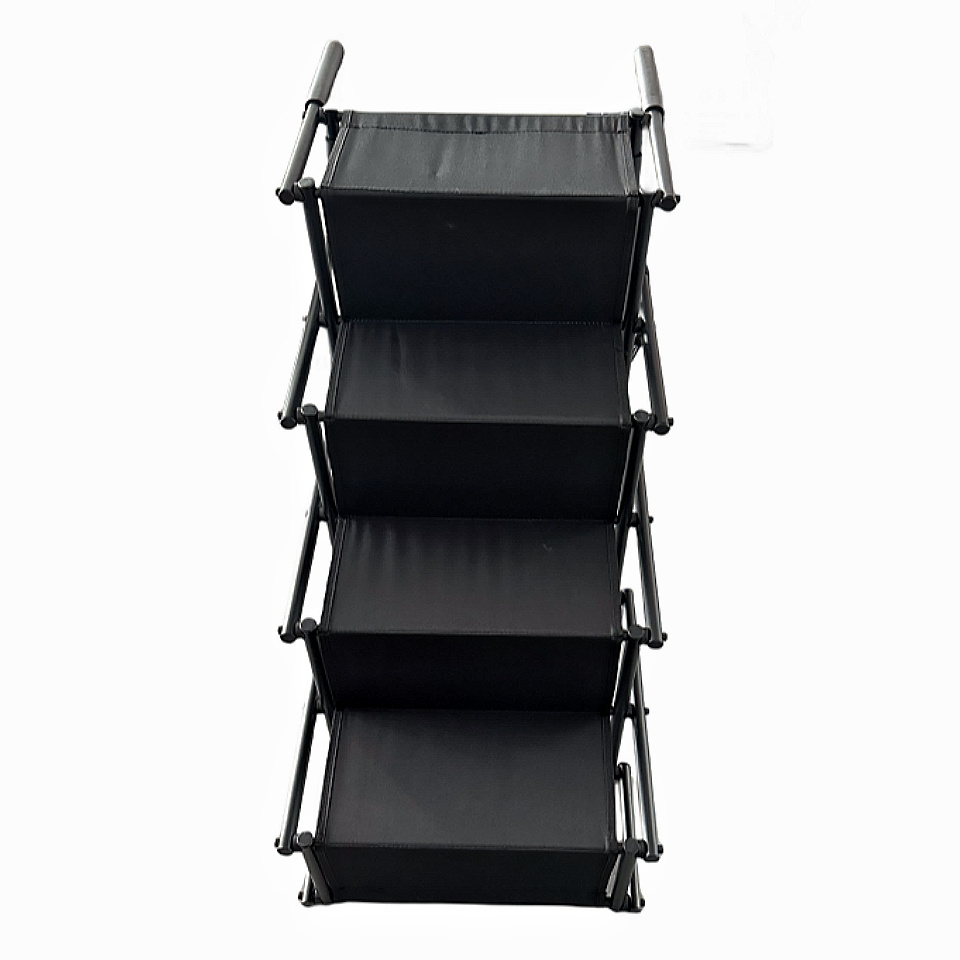 Oxford Fabric Car Mounted Outdoor Portable Foldable Pet Ladder Four Steps Telescopic Climbing Pet Stairs