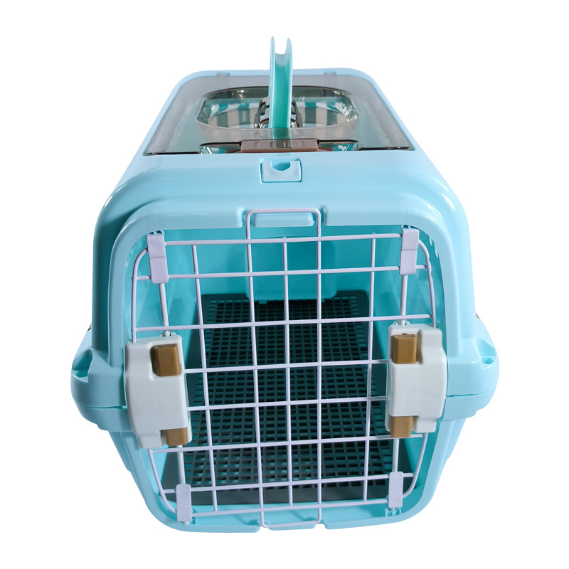 New cat air box pet consignment out portable portable cat cage cat bag dog car transport box