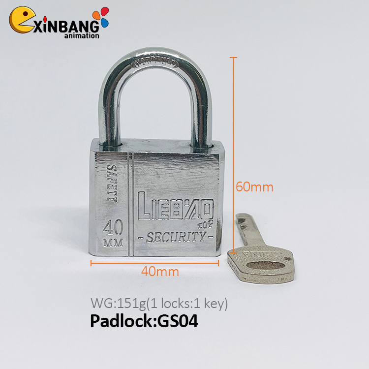 Sales Wholesale 40mm New Arrival Security Padlock With Master Keys Iron Direct Anti-Theft Locks