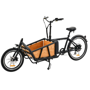 Customized Factory Wholesale Adult Electric Two-wheeled Electric Bicycle 500W Electrical Bike Trailer Cargo