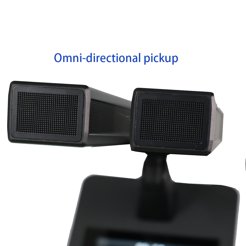 High quality digital conference system with double pickup microphone 3-inch touch screen