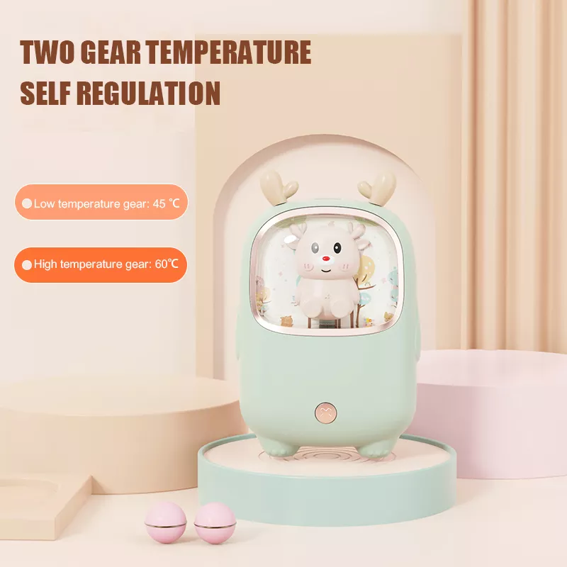 Cute 2 in 1 Rechargeable Portable Usb Power Bank Heat Pack Reusable Electric Hand Warmers