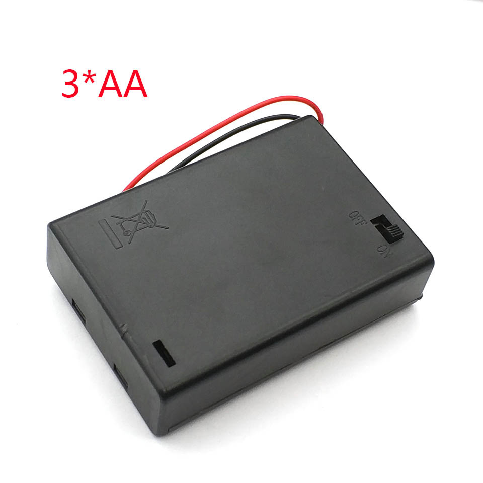 3*AA Battery Holder storage Box Case With Switch