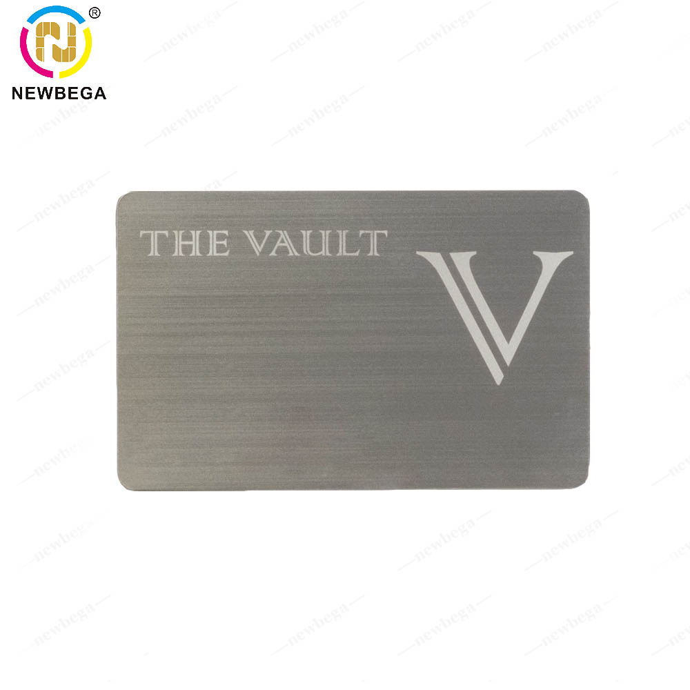 Custom ISO 14443 A RFID Metal NFC Blank Business Luxury Gold Smart Metal NFC Card