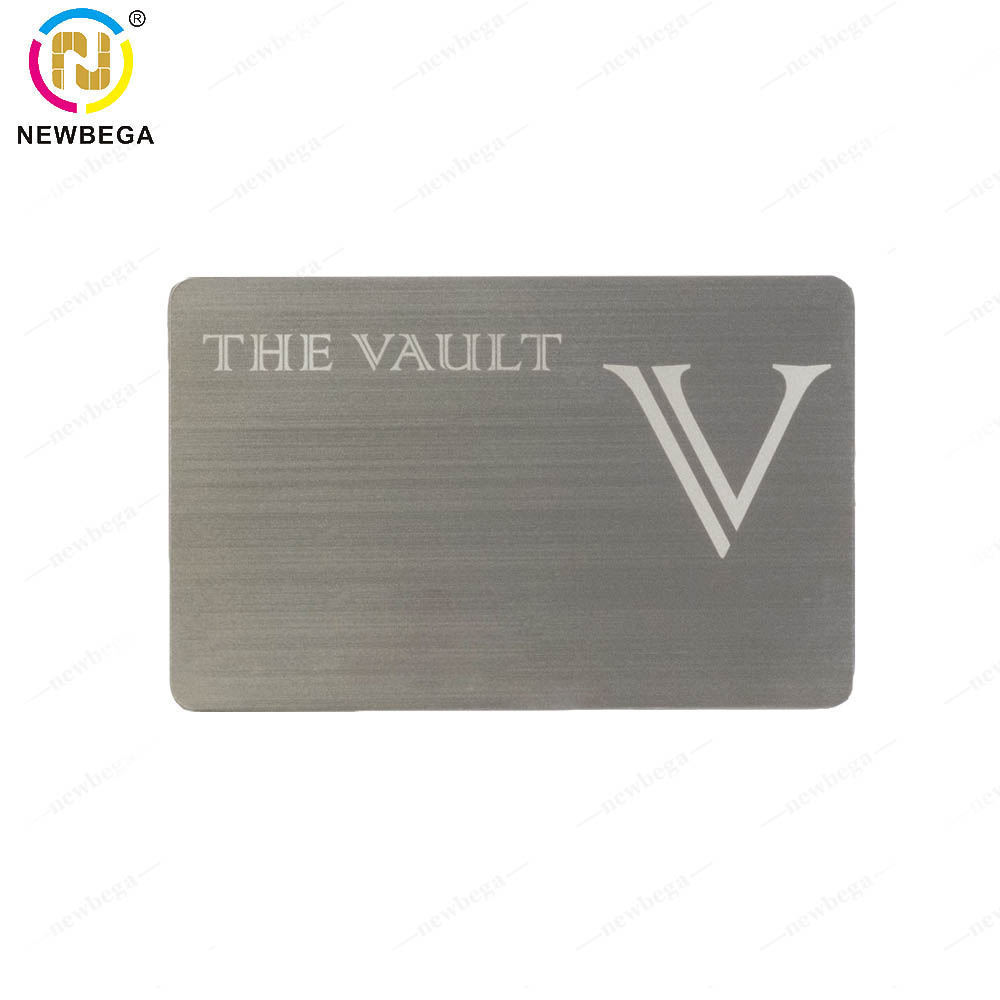 Wholesale Custom Cheap Engraved Stainless Steel Laser Cut Black Silver Mirror Blanks Metal Business Cards