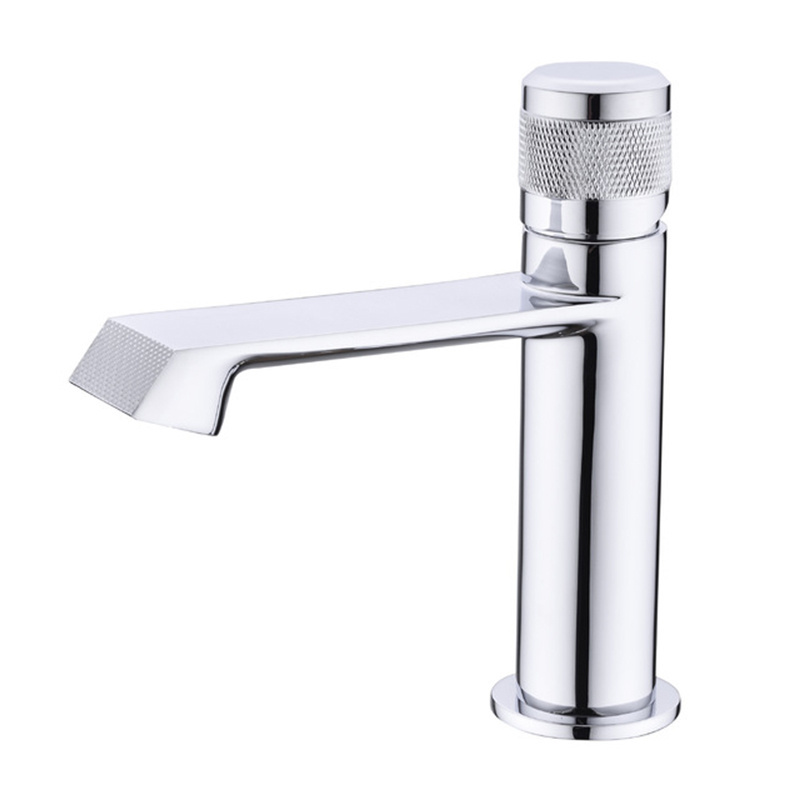 2022 New products Modern Bathroom Faucet Single Handle Vanity Sink Faucet Brass Rust Free Chrome Copper basin faucet