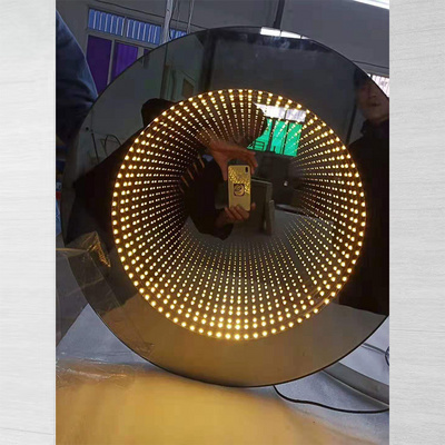 Modern Wall 3d Mirror Magic Tunnel Bathroom Led Infinity Mirror