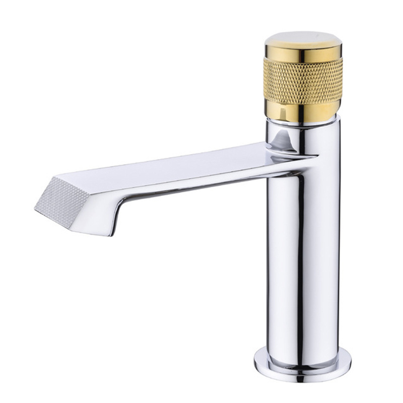 2022 New products Modern Bathroom Faucet Single Handle Vanity Sink Faucet Brass Rust Free Chrome Copper basin faucet