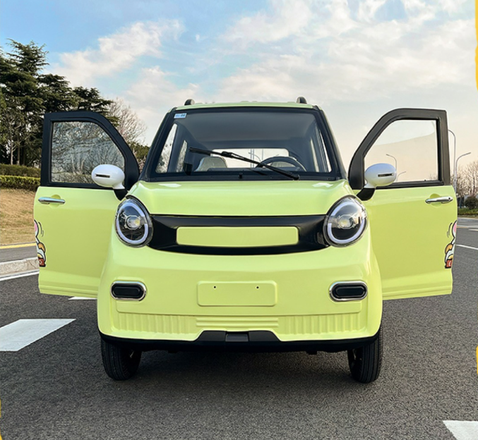 Electric Enclosed Cabin Adult Family Mini Car 4 Wheel 2door Mobility Disabled Scooter Motorcycle 4wheel with Front and Rear