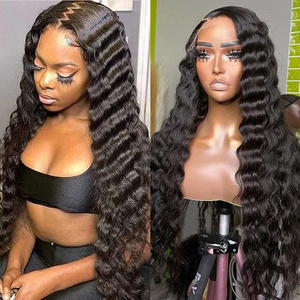 HD Lace Wig for American Black Women Loose Deep HD Lace Frontal Wig 30 40 Inch Vietnamese Full Wig Raw Human Hair Lace Front