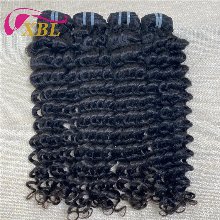 XBL dropshipping raw hair vendors supply deep wave virgin human hair bundles same day shipping raw hair vietnamese supplier