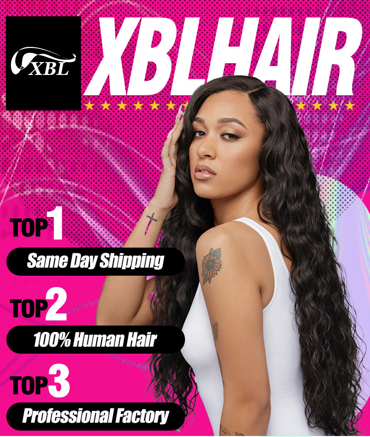 XBL 280% Density Brazilian Human Hair Lace Front Wig, Pre Pluck Lace Wig With Baby Hair, Virgin Hair Lace Wig For Black Women