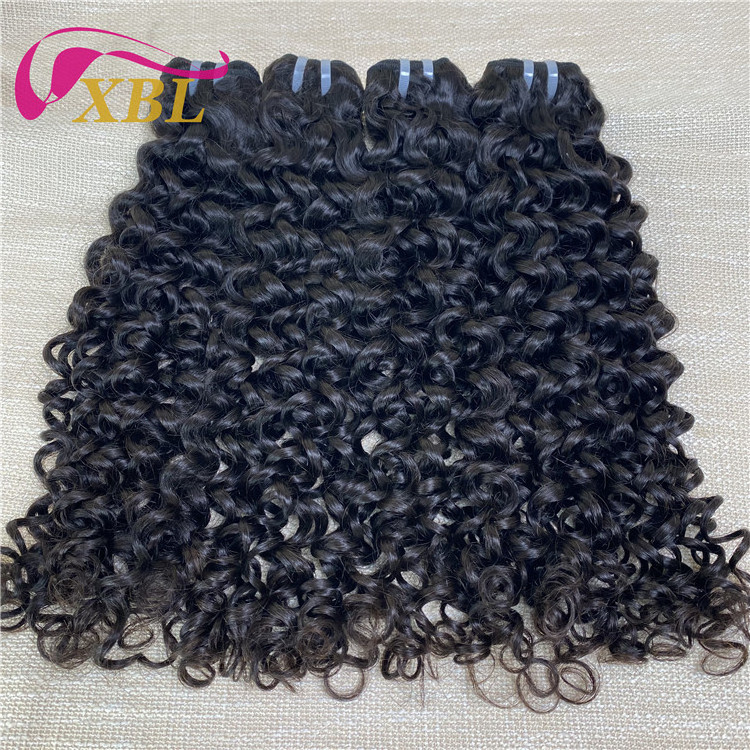 XBL High Quality Unprocessed Human Hair Extensions Bouncy Jerry Curl Cuticle Intact Raw Hair Virgin Peruvian Human Hair Bundles