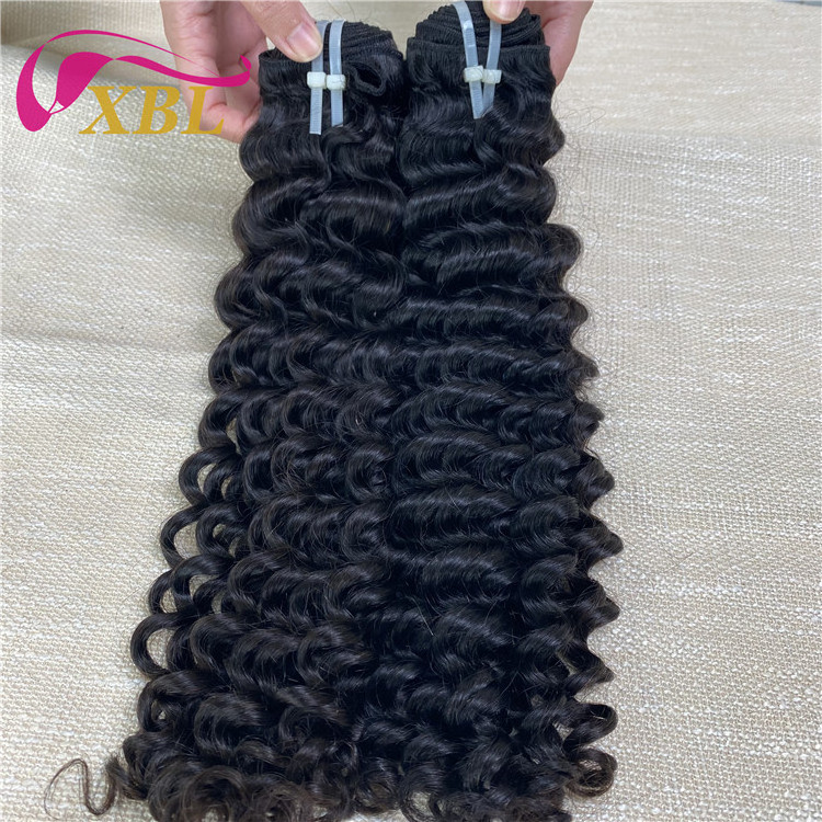 XBL dropshipping raw hair vendors supply deep wave virgin human hair bundles same day shipping raw hair vietnamese supplier