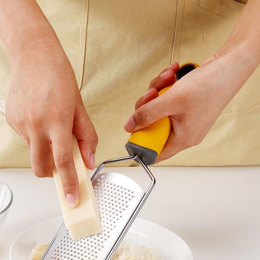 304 stainless steel multi-function wide-board cheese grater, cheese chocolate scraper lemon peel grater