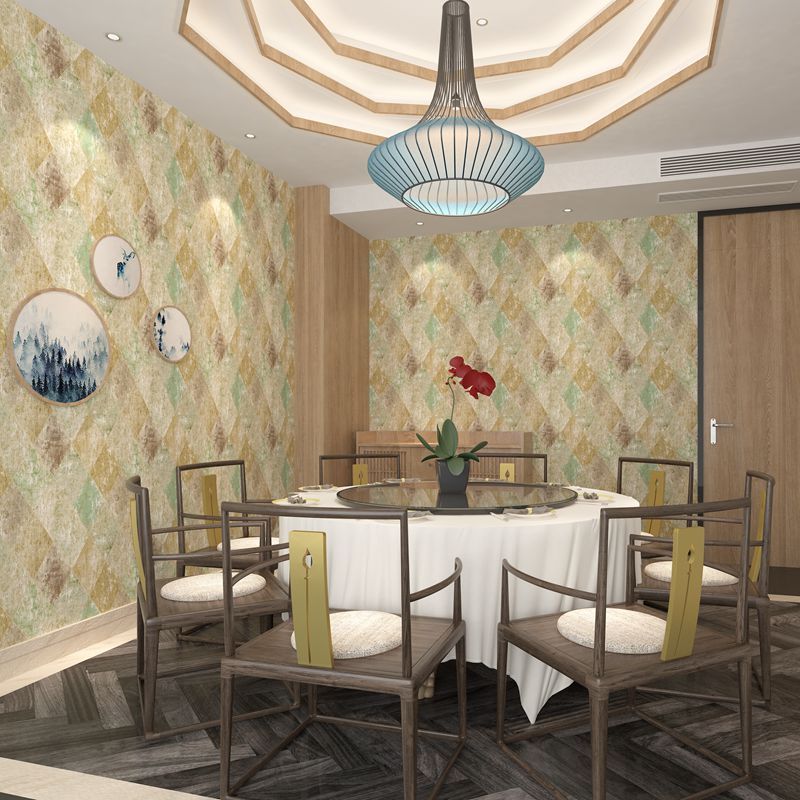 Wallpaper Decoration Home Bedroom Restaurant 3d Diamond Design Wallpaper