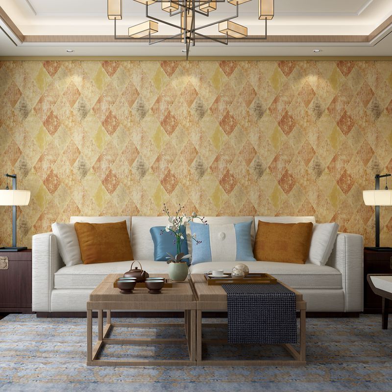 Wallpaper Decoration Home Bedroom Restaurant 3d Diamond Design Wallpaper