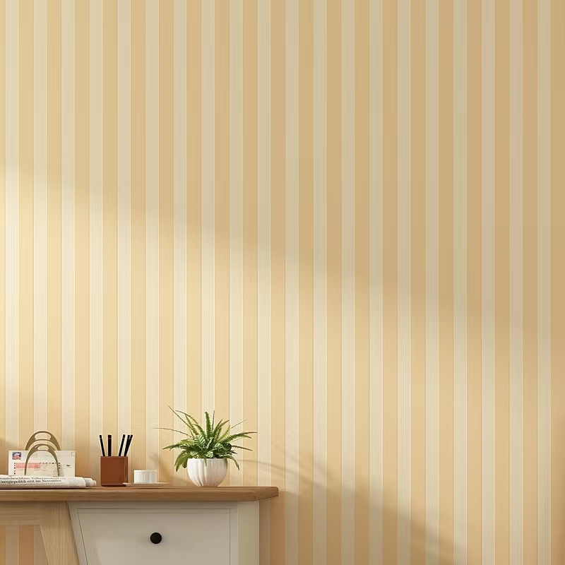 Modern minimalist silver 3D striped PVC wallpaper for living room bedroom home decoration wallpaper