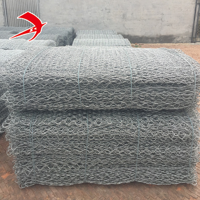 Export Quality Galvanized Wire/PVC Coated Gabion Box from China factory hot sale