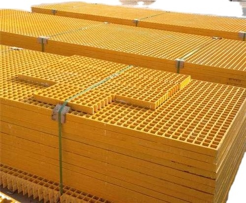 Fiberglass Reinforced Plastic Gratings / GRP / FRP Mesh Grid frp fibreglass grid for Walkway platform trench