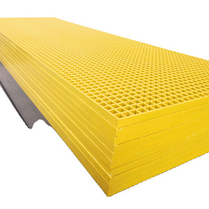 38 thick frp plastic composite molded floor grating antislip fiberglass panel frp grating for floating jetties