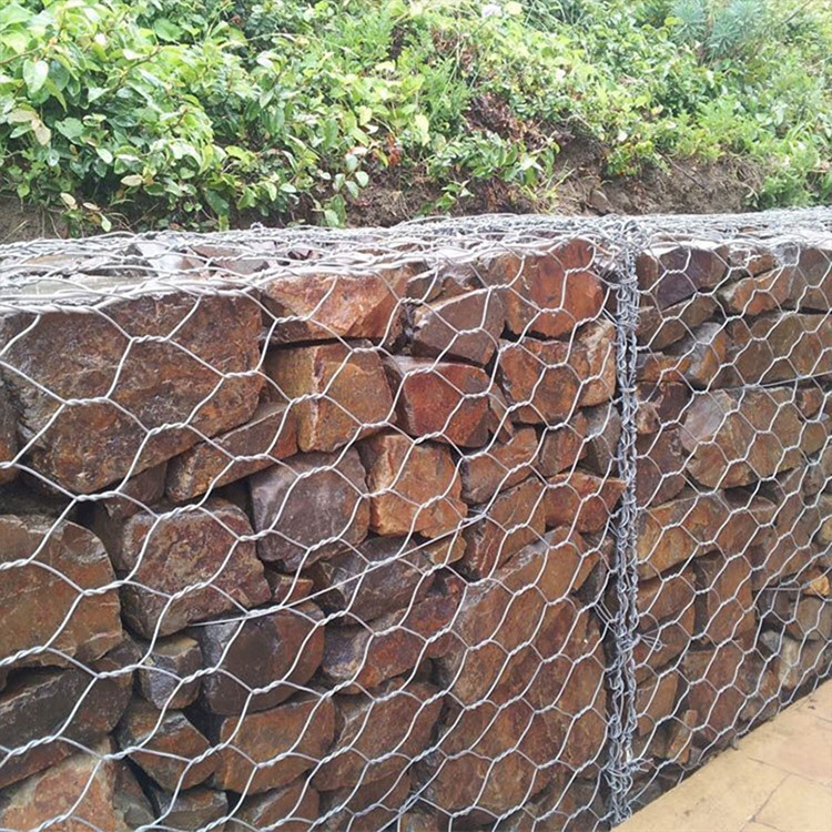 Retaining Wall Hexagonal Wire Mesh/gabion Wall/wire Netting For Stone Wall