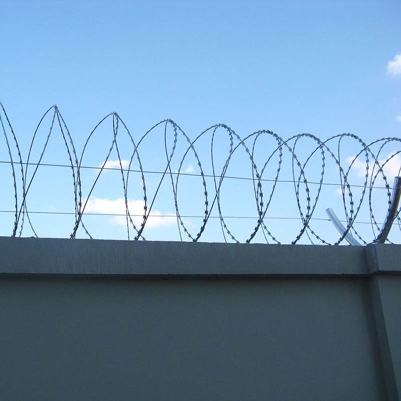 Border protection security barbed wire, used barbed wire machine for sale Galvanized Barbed Wire Farm Fence