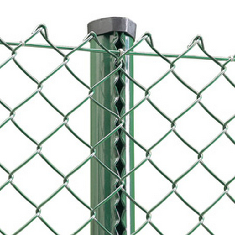 Factory  Prices Hot Dip Galvanized  Pvc Coated Fence Used Chain Link Fence For Sale