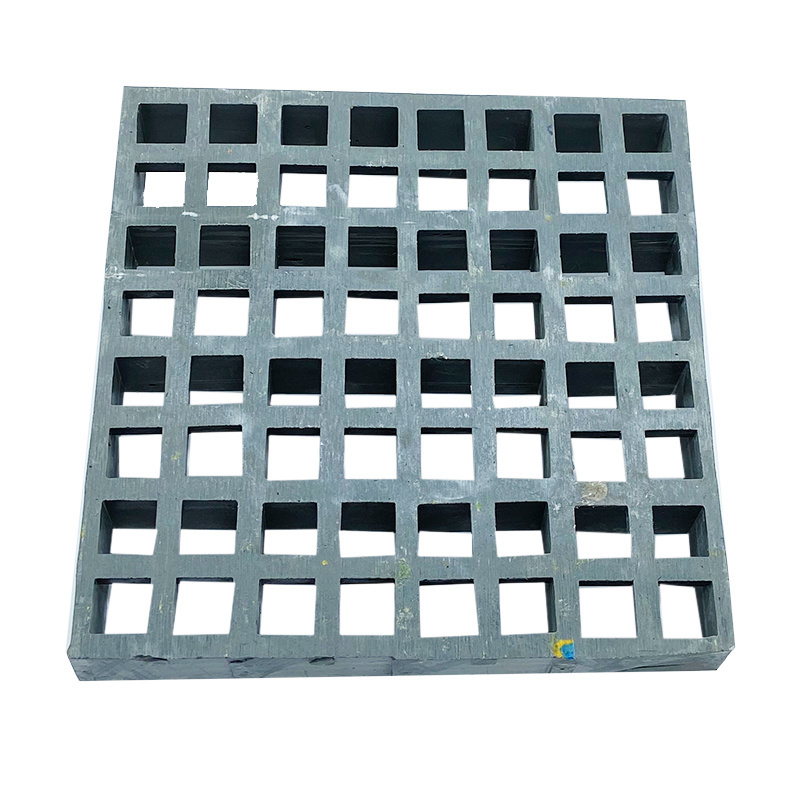 Custom 50*50mm fiberglass frp bar grating FRP Grating for Car Wash Floor molding FRP grating from china manufacture