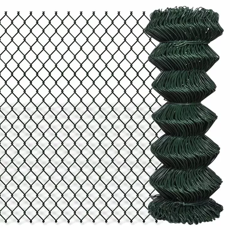 6 ft/8ft Low price galvanized chain link fence diamond wire mesh Factory Game Fence