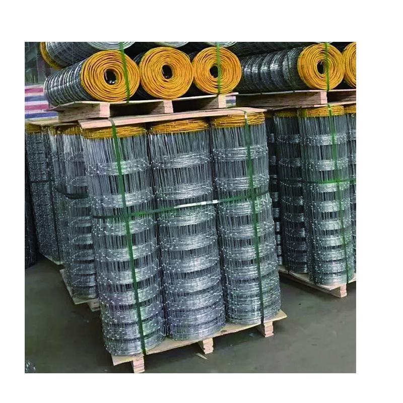 High quality Cheap 3 ft 4 ft goat fencing galvanized farm field wire mesh 50 100 M/roll cattle fence