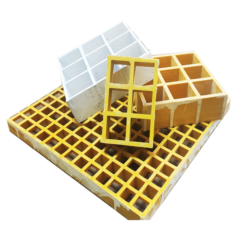 High Quality Fiberglass Plastic Grating 4x8 Catwalk FRP Sheets Animal Cages floor