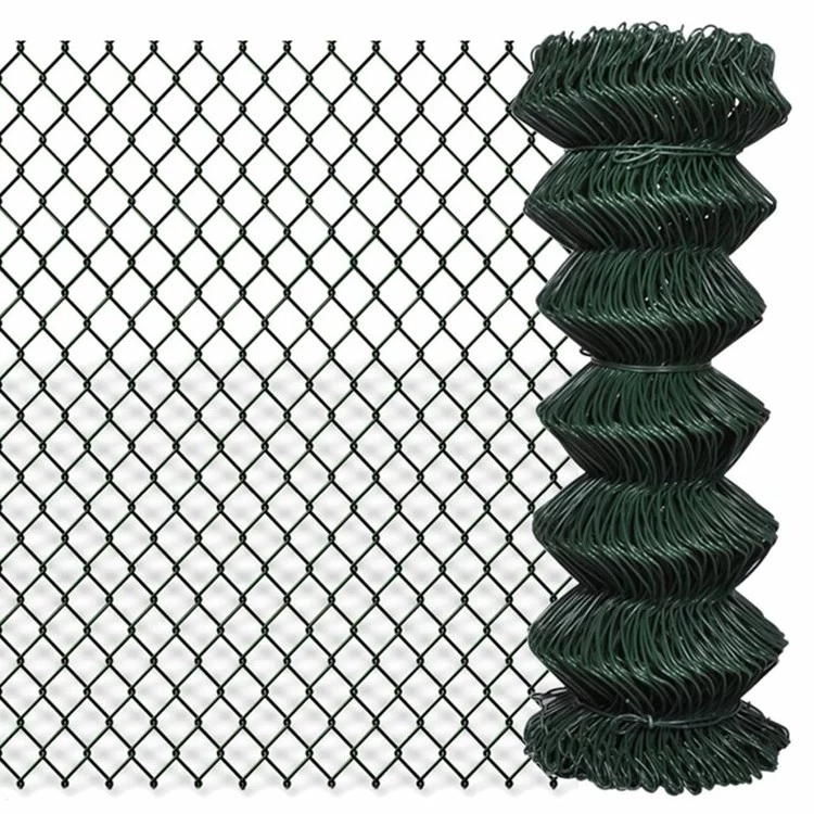 Factory  Prices Hot Dip Galvanized  Pvc Coated Fence Used Chain Link Fence For Sale