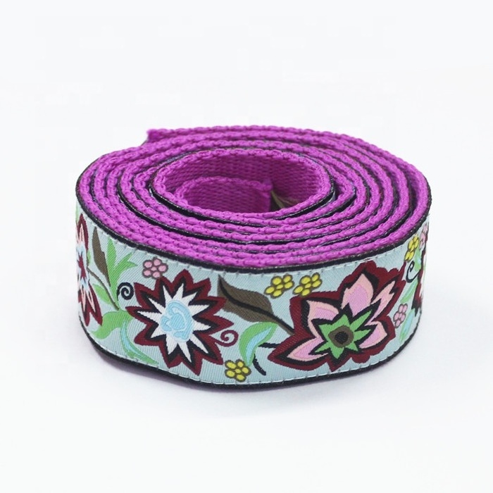 Custom Logo Woven Ribbons Jacquard Webbing For Bag Straps