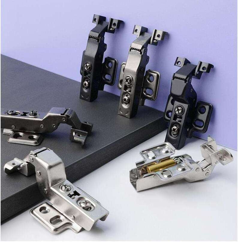 Glass Cabinet Soft Closing Aluminum Frame Hinge Door Window Furniture Kitchen Concealed Cabinet Hinge