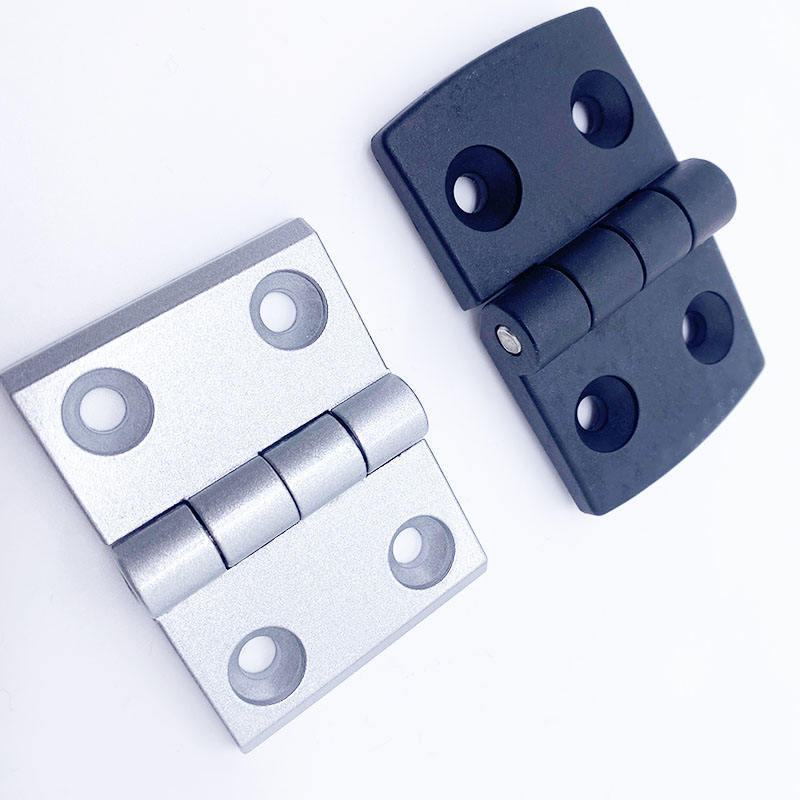 Custom Zinc Alloy Black Aluminium Door Hinge For Furniture