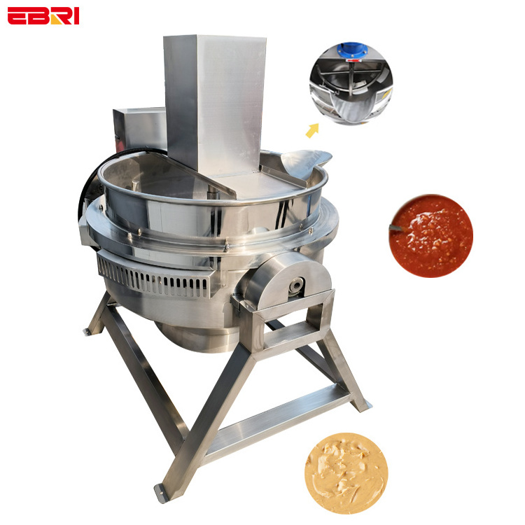 304 stainless steel Industrial Electric Heating Double Jacket Cooking Pot with Mixer jacketed cooker for syrup,candy sugar