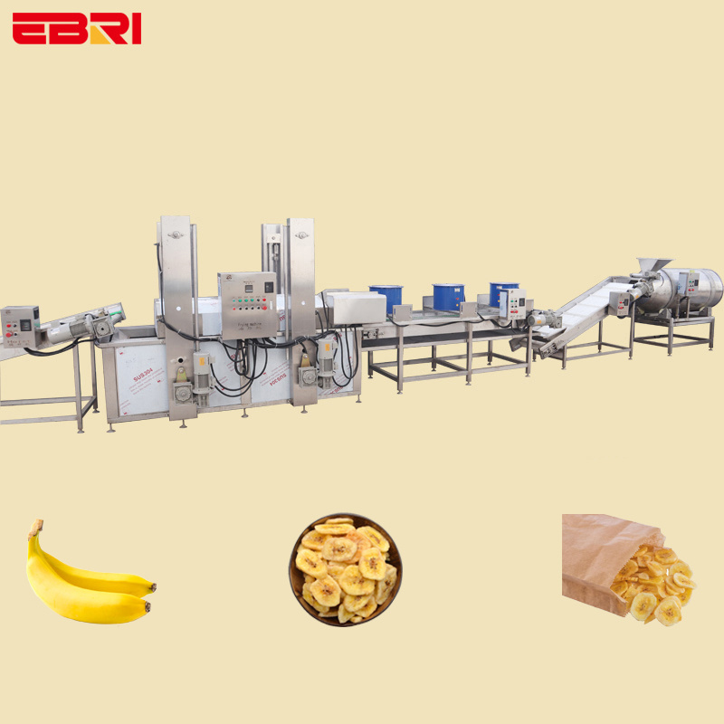 2023 Industrial Machines To Manufacture Banana Chips / Banana Multi Cutting Chips Making Machines / Banana Chips Production Line