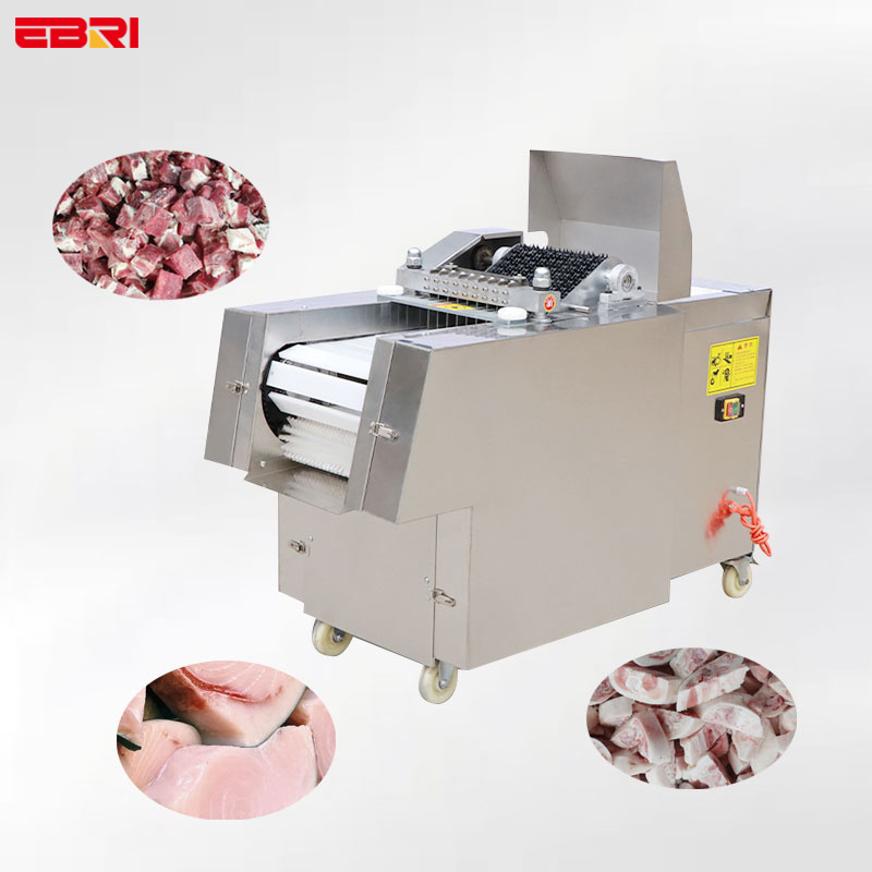 Automatic Energy Saving Meat Dicer / Beef Meat Cube Cutter Machine / Chicken Cutting Machine