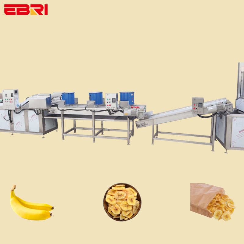 2023 Industrial Machines To Manufacture Banana Chips / Banana Multi Cutting Chips Making Machines / Banana Chips Production Line