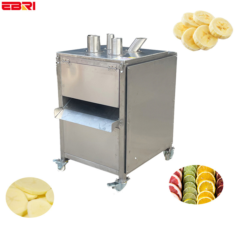 2023 Push Down Type Root Vegetable Fruit Slicer Apple Tomato Lemon Onion Cutting Machines Banana Plantain Chips Slicing Machine