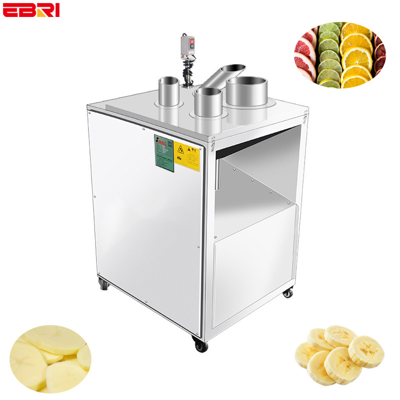 Good price electric commercial fruit slicing machine ginger banana processing slicer plantain banana slicer for sale