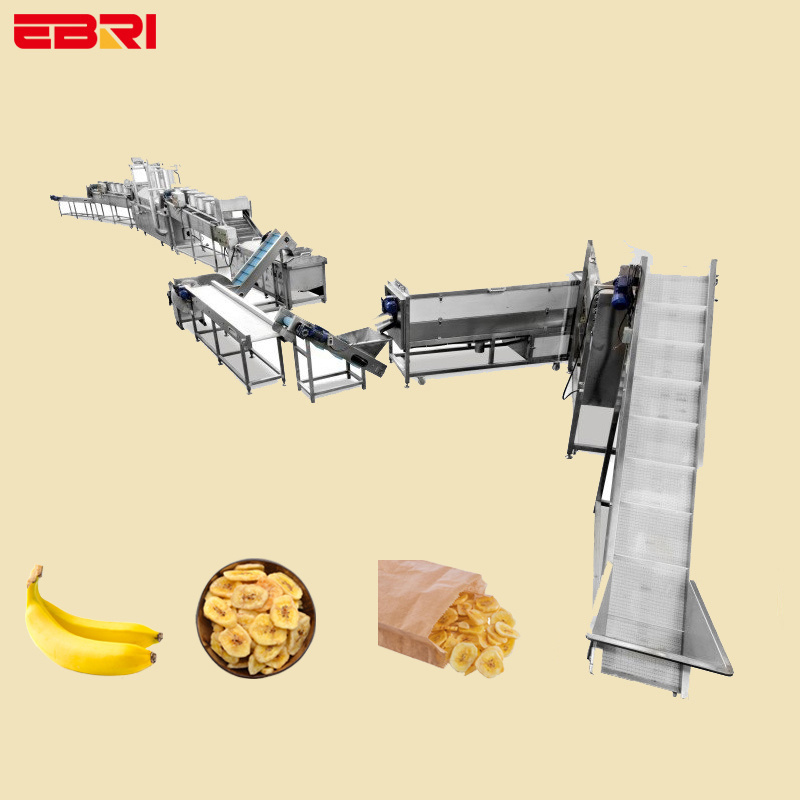 2023 Industrial Machines To Manufacture Banana Chips / Banana Multi Cutting Chips Making Machines / Banana Chips Production Line