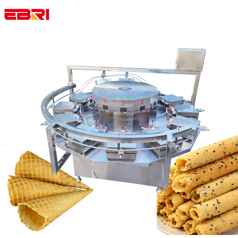 Wholesale Electric Ice Cream Cone Waffle Maker Machine 2000w Open Mouth Fish Shape Taiyaki Waffle Commercial Egg Roll