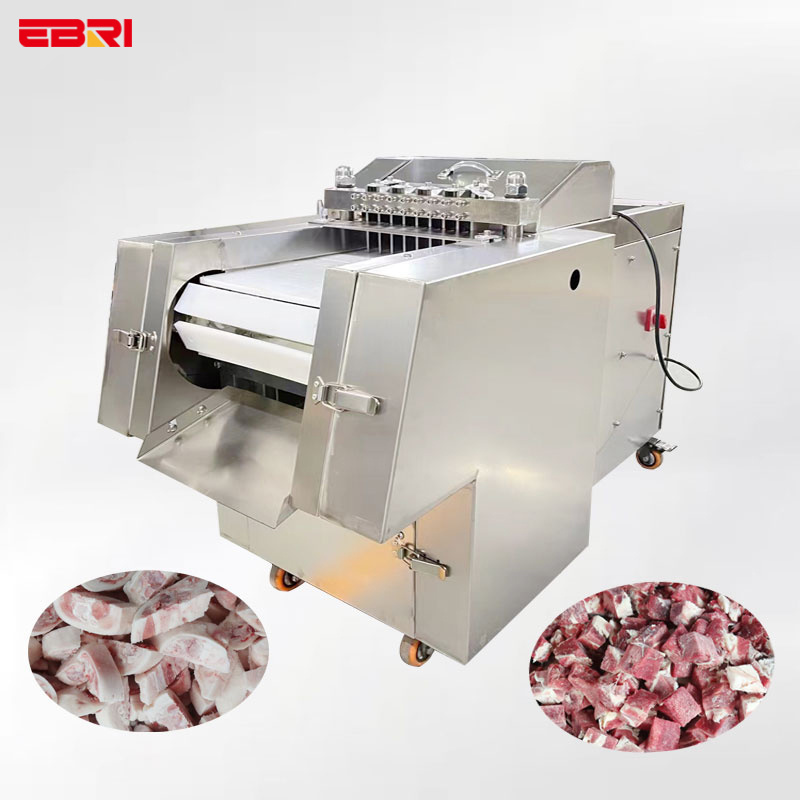 Automatic Energy Saving Meat Dicer / Beef Meat Cube Cutter Machine / Chicken Cutting Machine