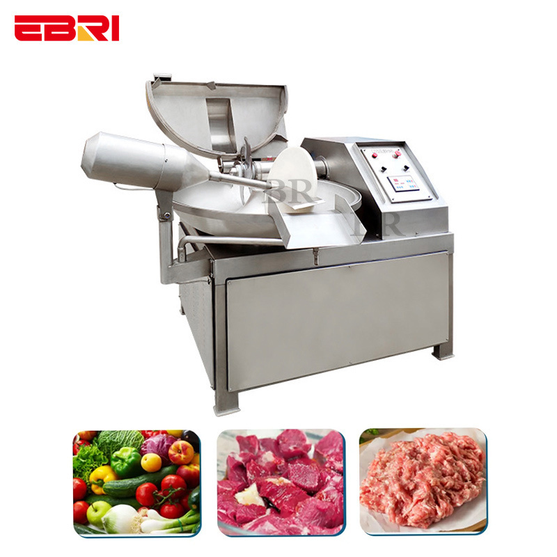 2023 Commercial 5l 8l 40l Bowl Cutter Meat Blades Stainless Steel Bowl Cutter Mixer Meat Bowl Cutter 80l For Sausage Stuffing