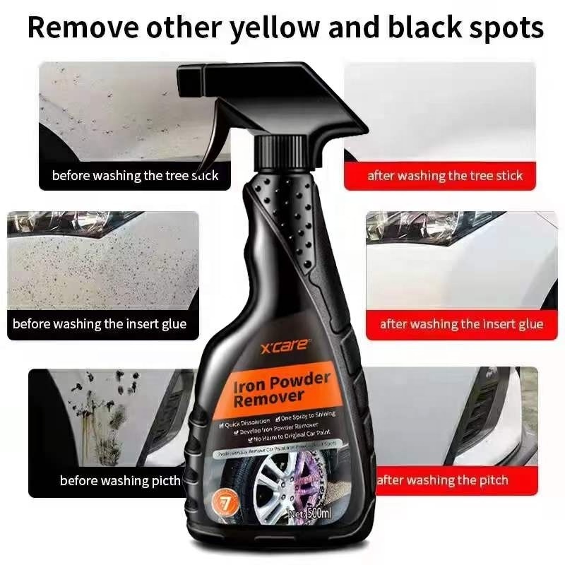 2023 Made in China Car Cleaning Product  the Custom Eco - friendly  Car Wheel Iron Powder Remover 500ml